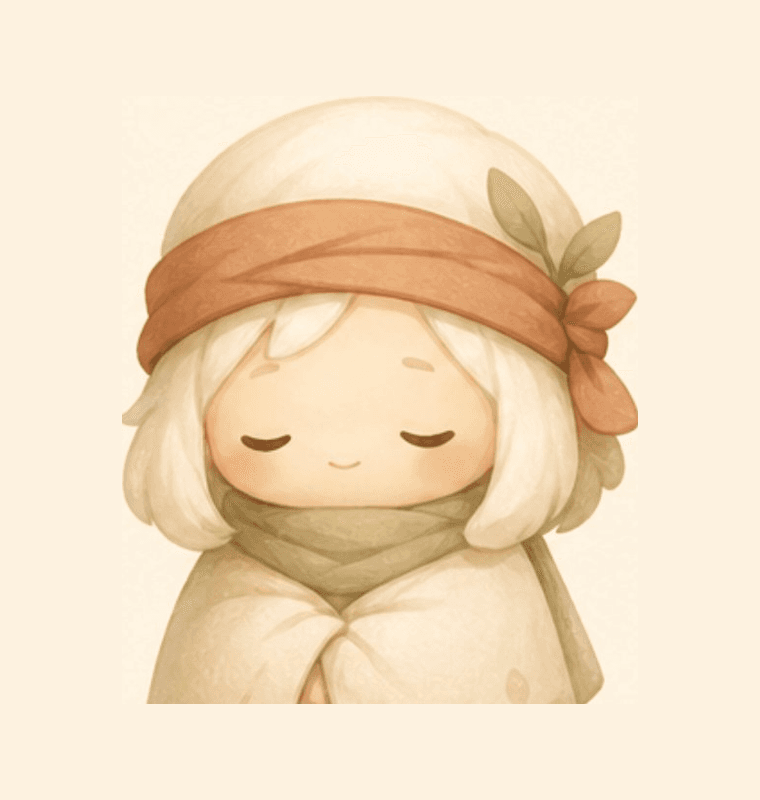 Ninja, the Zenbase nurture agent. A calm figure, patient and attentive.
